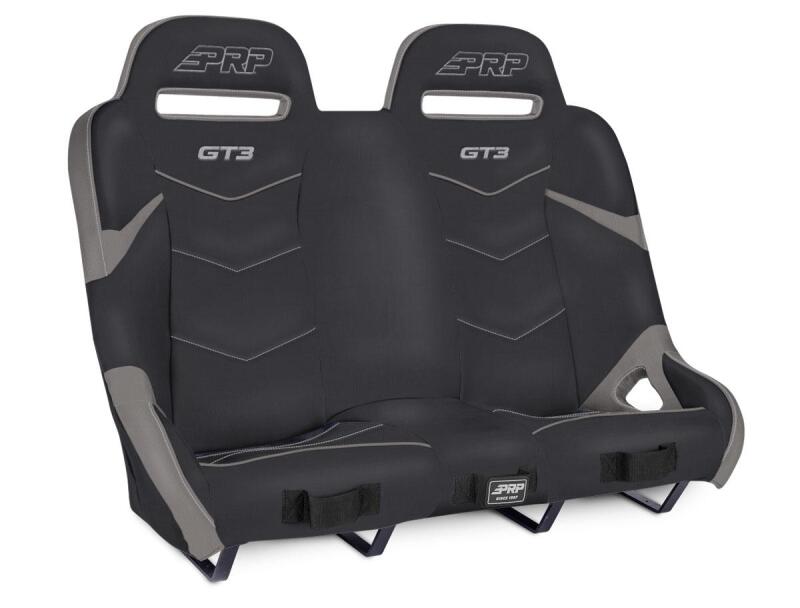 Polaris RZR S4 900 Bench Seat - Rear - PRP Seats - GT3 Rear Suspension - Gray - `15-`23